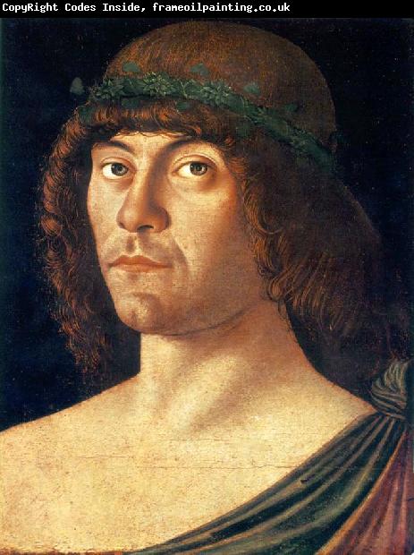 BELLINI, Giovanni Portrait of a Humanist tyu